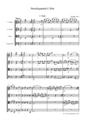 Quartett in C dur für 2 Violinen, Viola und Violoncello