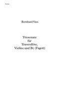 Triosonate in G dur für Traversflöte, Violine und Bc (Fagott)