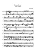 Sonate für zwei Violoncelli